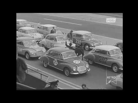Berliner Abendschau - Autorennen: Training auf der Avus (1962)