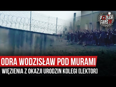 Odra Wodzisław pod murami więzienia z okazji urodzin kolegi (28.06.2020 r.)  [LEKTOR]