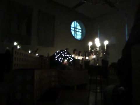 George Shaid singing a cover of My Grown Up Christmas List