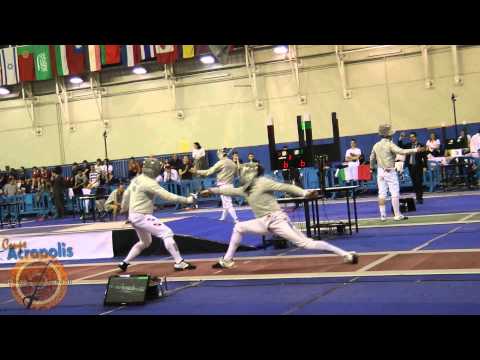 Athens 2013 - L64 - Rousset FRA v Kim K H KOR