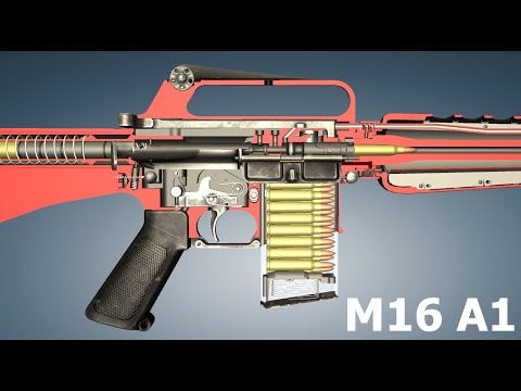 How The M16A1 Rifle Works (World Of Guns)