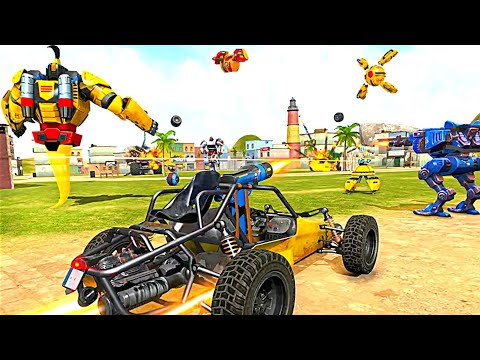 Flying Ghost Robot Car Game Transform Robot Game | Best Transform Robot Car Game Android