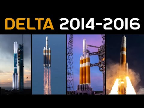 Rocket Launch Compilation - Delta Rockets