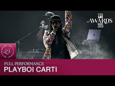 Playboi Carti Sets Off the BET Awards With “Like Weezy” & “Rather Lie” | BET Awards ’25
