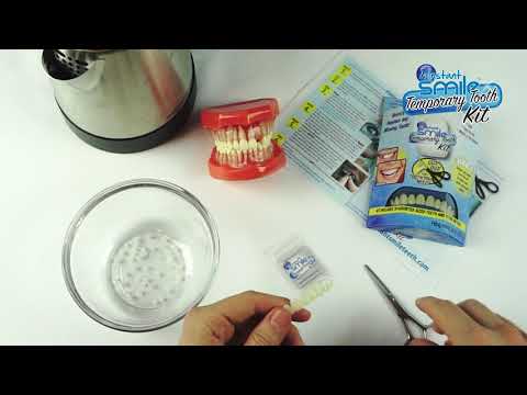 Instant Smile Temporary Tooth Kit - Instructional Fitting Video