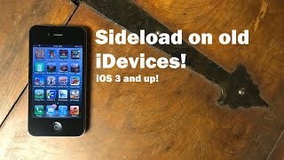 How to sideload apps/IPA files on old iOS Devices (iOS 3 and up!) (Windows)