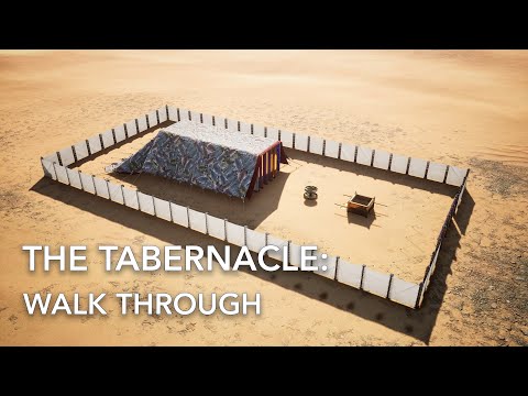 The Tabernacle in the Wilderness -  Walk Through