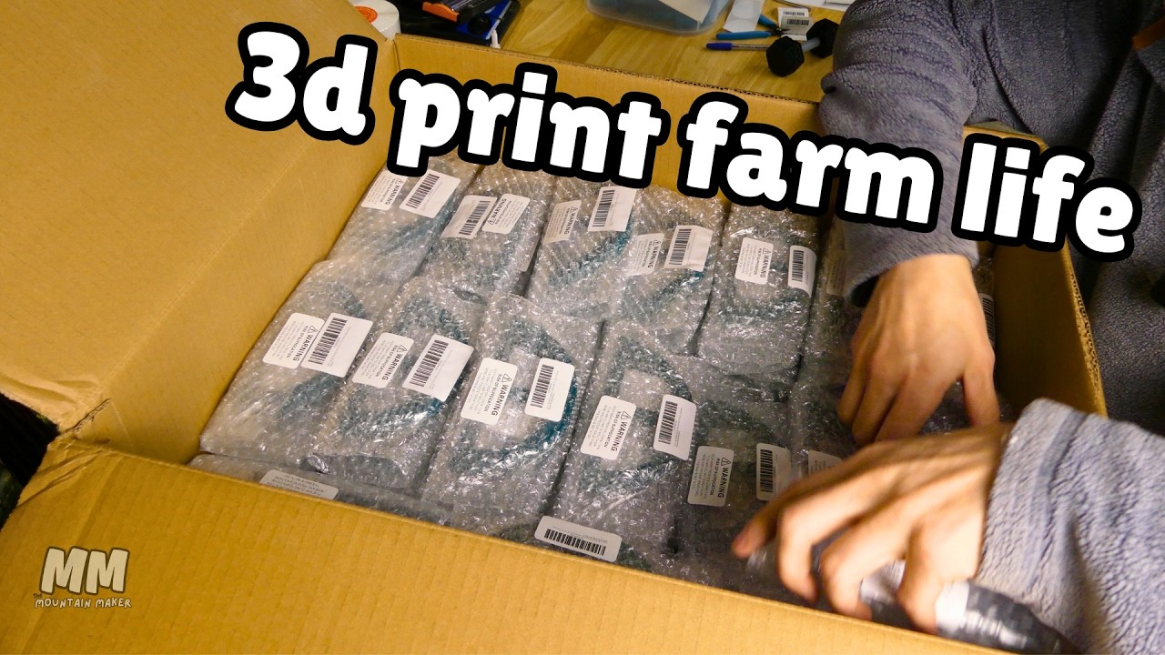 Packing for Amazon FBA and Adding a Fiber Laser to my Small 3D Printing Business