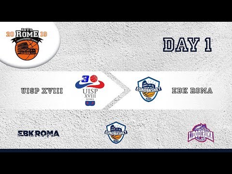 🔴 IN.TO.ROME X | G1 - UISP XVIII VS EBK Roma