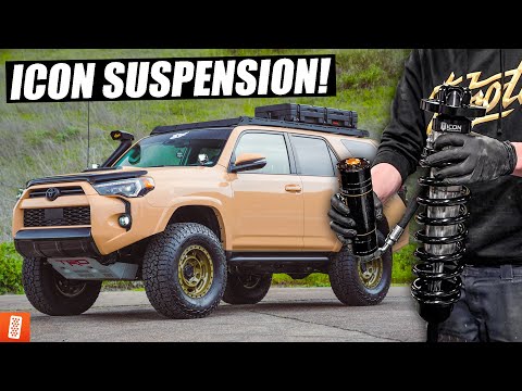 Installing ICON Suspension on a 5th Gen Toyota 4Runner! (stage 5)