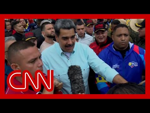 Hear Maduro’s message to Trump as tensions with Venezuela continue to rise
