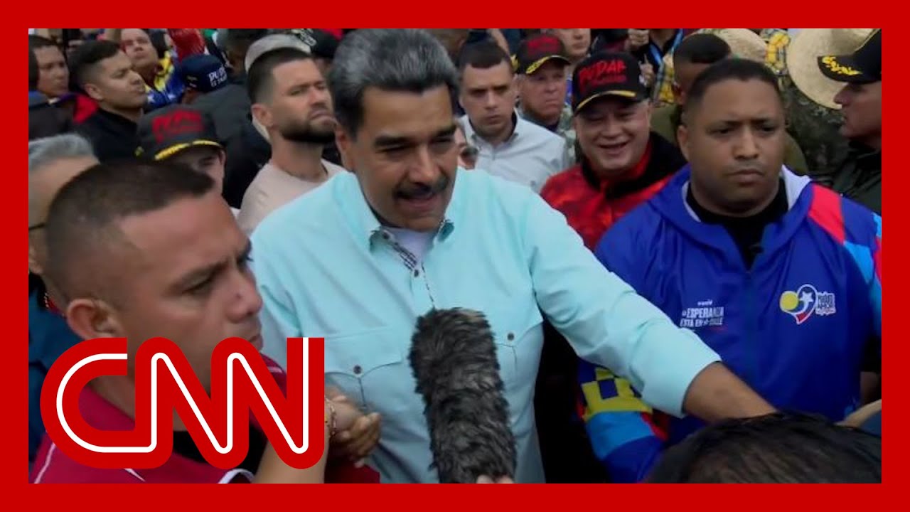 ‘No to crazy war.’ CNN speaks to Venezuelan President Maduro