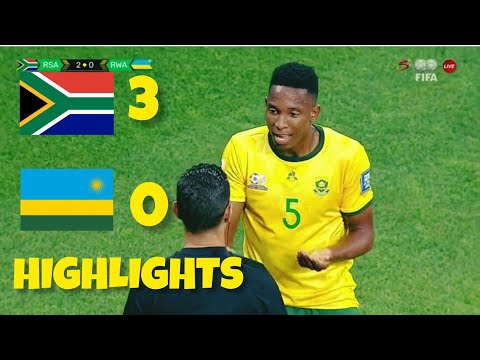 BAFANA BAFANA VS RWANDA ALL GOALS AND HIGHLIGHTS - FIFA QUALIFIERS 2025