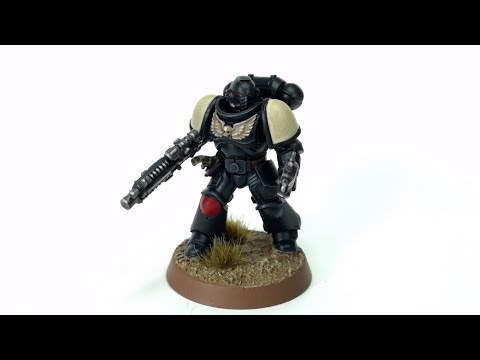 How I Paint Things - Drybrushing Black Armour