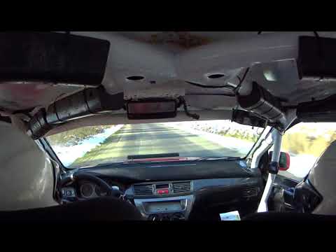 2.Rally SKARS Tarmac Masters 2018 Drapikowski/Mroszczyk - Mitsubishi Lancer EVO IX OS2 Męcinka