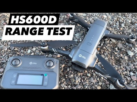 Holy Stone HS600D RANGE TEST 1st ￼ Flight - COLD 🥶 TEMPERATURE Near Night Review