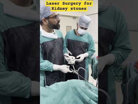 Laser Surgery for Kidney stones by Dr Sandeep Malik #urologist #doctor #mbbs #medical #kidneystone