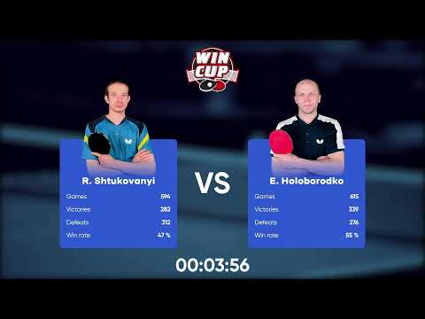00:00 Artem Tkachenko 1-3 Oleksandr Mashtakov West 5 WIN CUP 27.11.2022 | TABLE TENNIS WINCUP