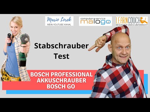 😁 Bosch Akkuschrauber Professional Go plus L-Boxx MIni, Akku Stabschrauber, Akku Schrauber