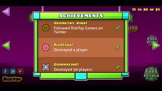 how to get the godlike achievement in geometry dash (works with all the games)