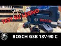 Il Mio Primo Test Su Legno Con Il Trapano Bosch GSB 18V 90 C