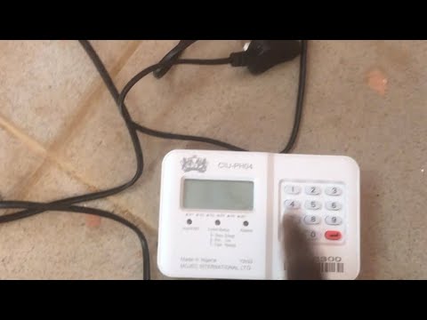 How to link and connect your wireless meter keypad CIU