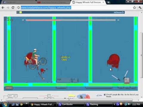 Happy Wheels obstacle course NOVA response