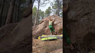 Video thumbnail of Corner Gas, 6c+. Albarracín