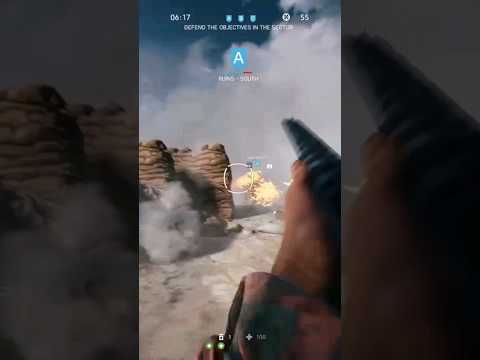 BATTLEFIELD V ONE SHOT 3 KILLS? THROWBACK #battlefield #battlefieldv #shotgunhandcam