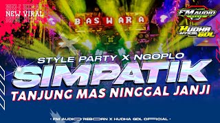 Download lagu DJ CEK SOUND SIMPATIK TANJUNG MAS NINGGAL JANJI • STYLE PARTY X SIMPATIK VIRAL FYP TIKTOK • FM AUDIO mp3