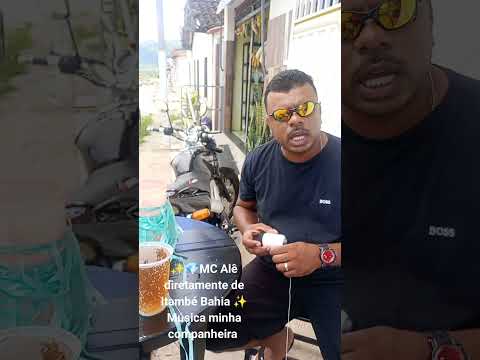 MC Ale diretamente de Itambé Bahia ✨ Música minha companheira 🎧