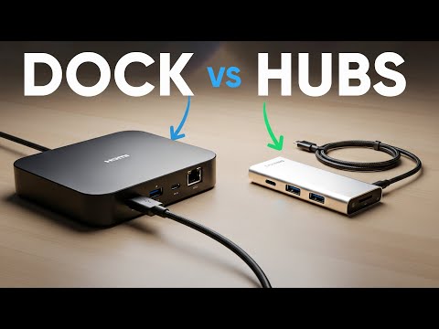 Docking Station vs Hub | What's The Difference?
