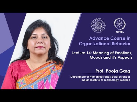 Advance Course in Organizational Behavior Promo Video By Prof Pooja Garg