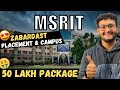 MSRIT Bangalore Review 2024🔥| A to Z Details🔥| Cutoff | Placement | Campus | Hostel | Fees