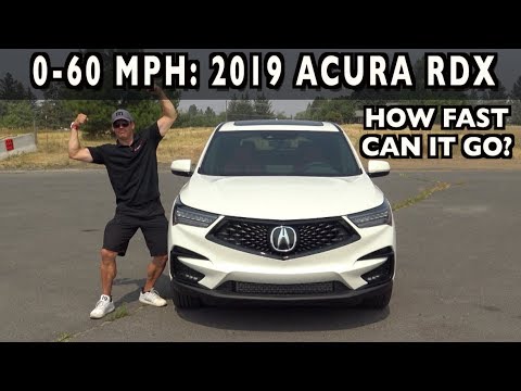 How Fast 0-60 mph: 2019 Acura RDX on Everyman Driver