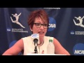 Alabama Gymnastics Coach Sarah Patterson After NCAA Gymnastics Semifinals April 18 2014