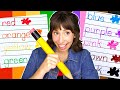 How To Write COLORS Learn To Write Color Words Practice Handwriting With Bri Reads