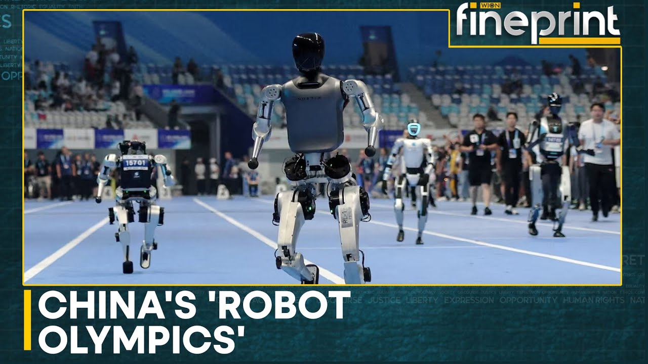 China: Watch Robot Athletes Compete in World's First Humanoid Games | WION