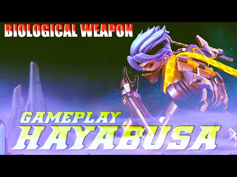 HAYABUSA BIOLOGICAL WEAPON PERFECT GAMEPLAY, NEW SKIN HAYABUSA - MOBILE LEGENDS