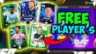How To Get PLAYERS For FREE in FC Mobile! (Fast Glitch)