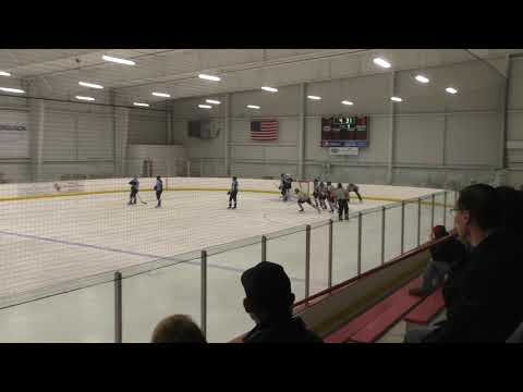 Haley Knauf #9 (Gray) Team Wisconsin U19 State Tournament goal vs Milwaukee Jr Admirals 3-8-2020