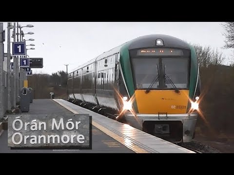 Irish Rail 22000 Class Intercity Train 22223 - Oranmore Station, Galway