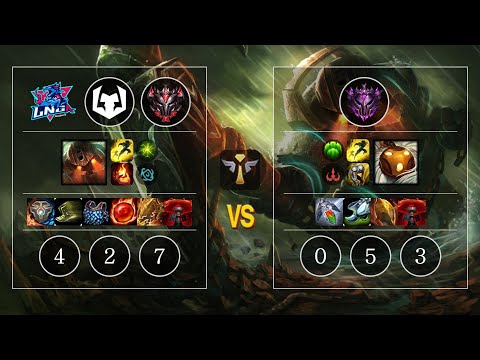 LNGA keke Nautilus vs Bard Sup - KR GrandMaster Patch 10.10