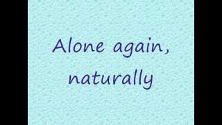 Alone Again Naturally - Gilbert O&#39;Sullivan Lyrics