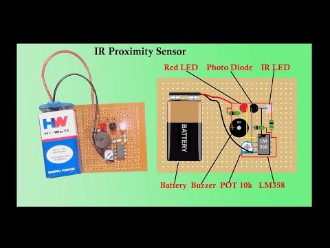 IR Sensor (Proximity Sensor) Video