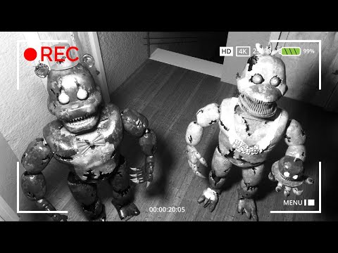 FIVE NIGHT'S AT FREDDY DANS LA VRAIE VIE ! 😨 MA CAMÉRA A FILMÉ FNAF DANS LA VRAIE VIE ! 🎥