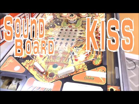 Fixing Bally's Legendary KISS Pinball Machine Soundboard & Displays - Repair #4