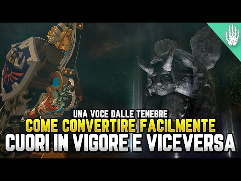 COME CONVERTIRE I CUORI IN VIGORE (e viceversa) - Guida Zelda Tears of the Kingdom
