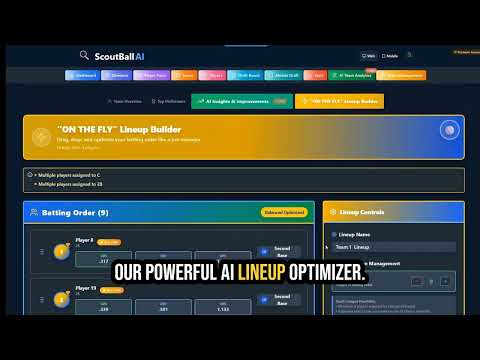 On the Fly Lineup Builder