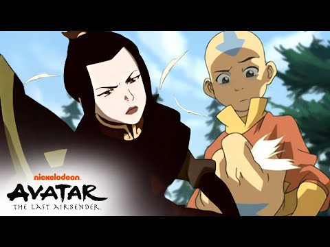 Azula Chases Team Avatar! | Full Scene | Avatar: The Last Airbender